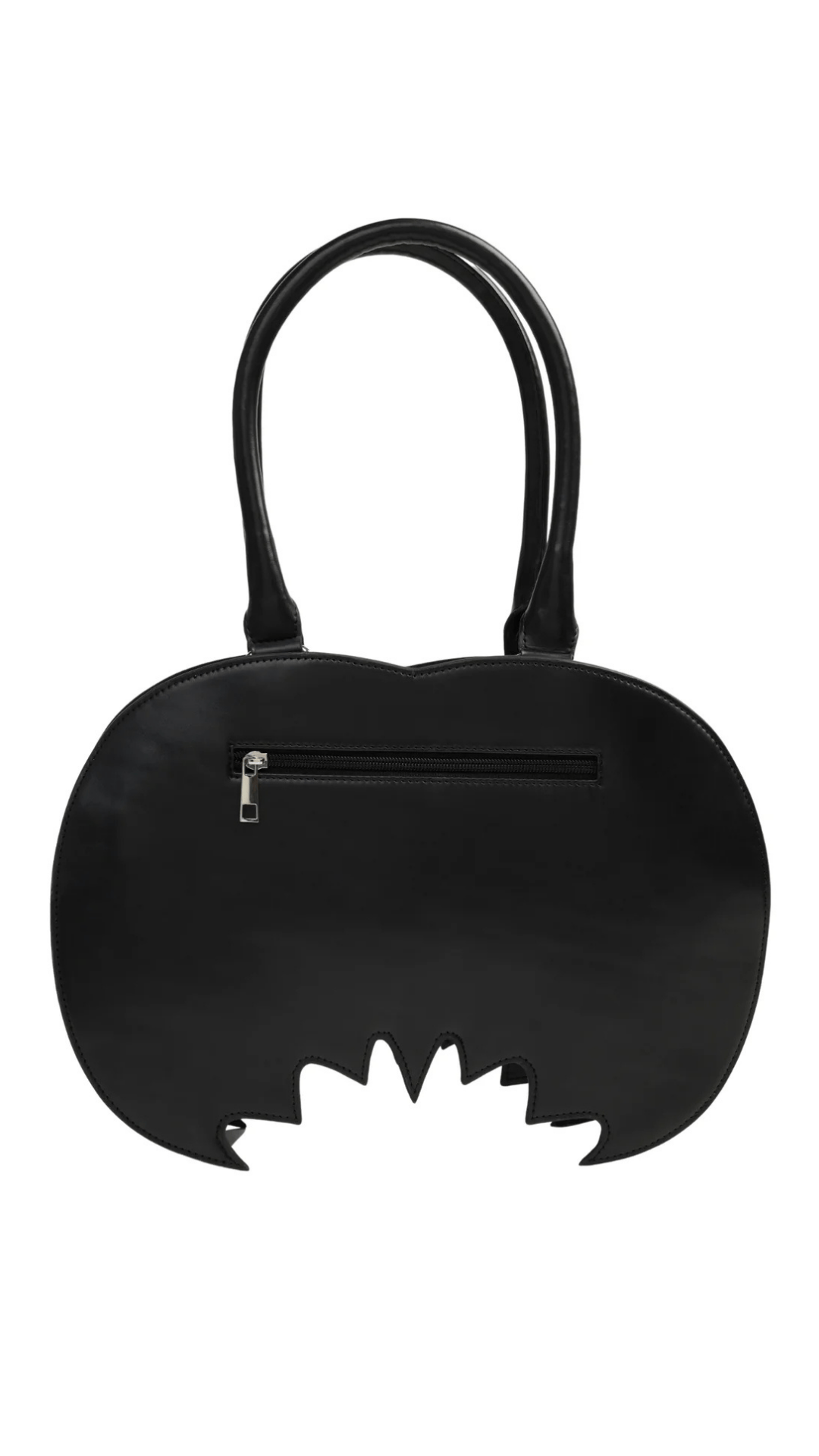 Naughty Kitten Clothing The Purple Bat Wing Bag Rear View Alternate Gothic Fashion Accessories