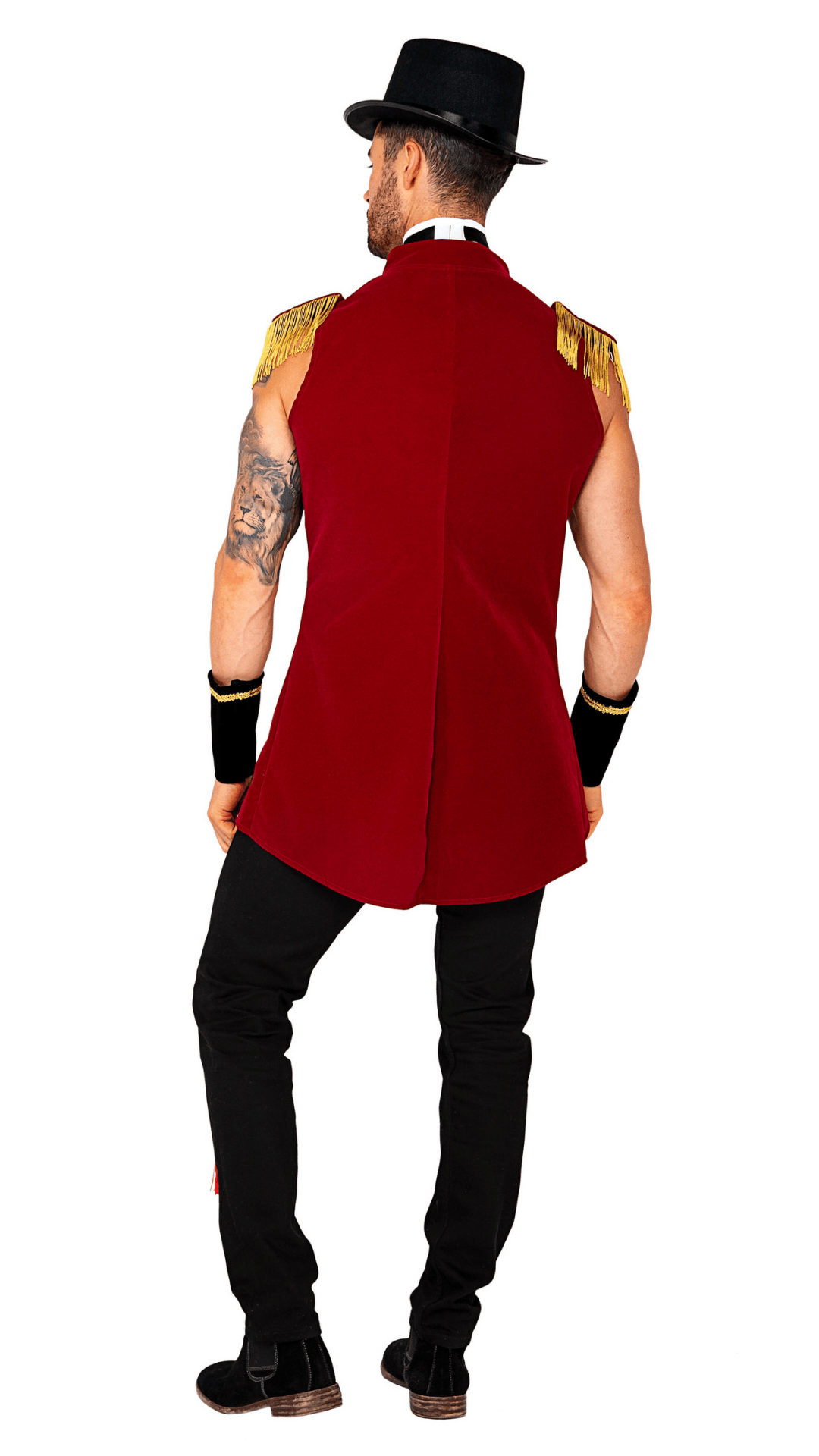 Big Top Master Costume Rear View - Naughty Kitten Clothing Halloween Costume