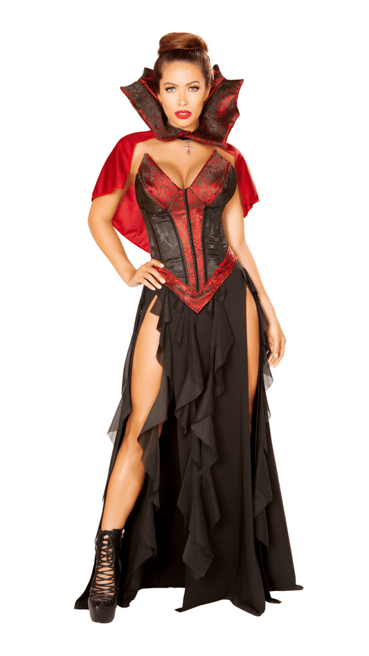 Blood Lusting Vampire Costume - Naughty Kitten Clothing Front View Halloween Costume