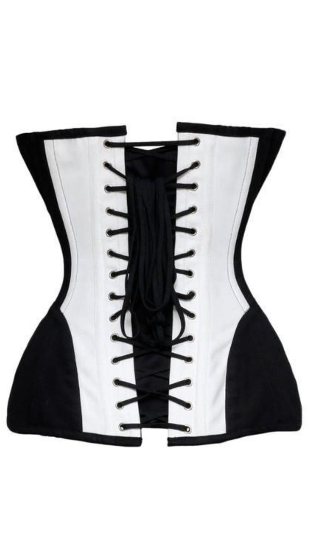 Naughty Kitten Clothing Chrissie Sweetheart Corset Rear View