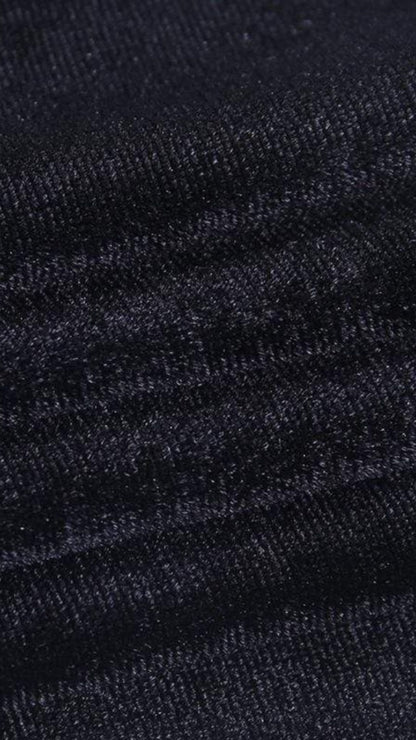 Naughty Kitten Clothing Cross Zipper Fly Hooded Butterfly Sleeved Velvet Dress Close Up View Alternative Gothic Fashion