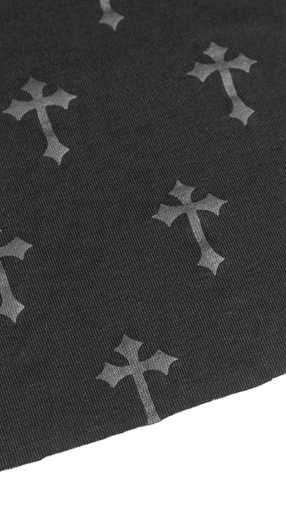 Naughty Kitten Clothing Dark Devotion Maxi Dress Close Up View Alternative Gothic Women's Wear Dress