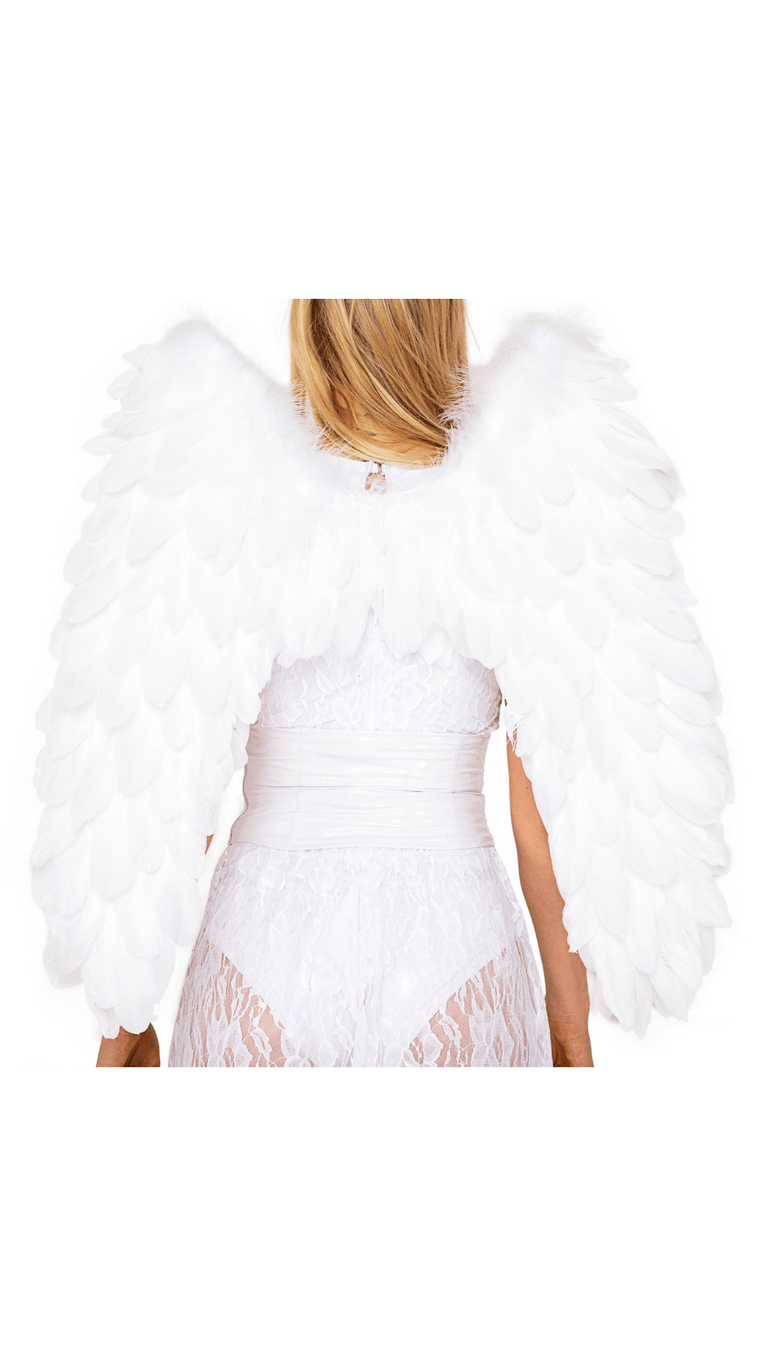 Deluxe Feathered Wings - Naughty Kitten Clothing Halloween Costume Accessories