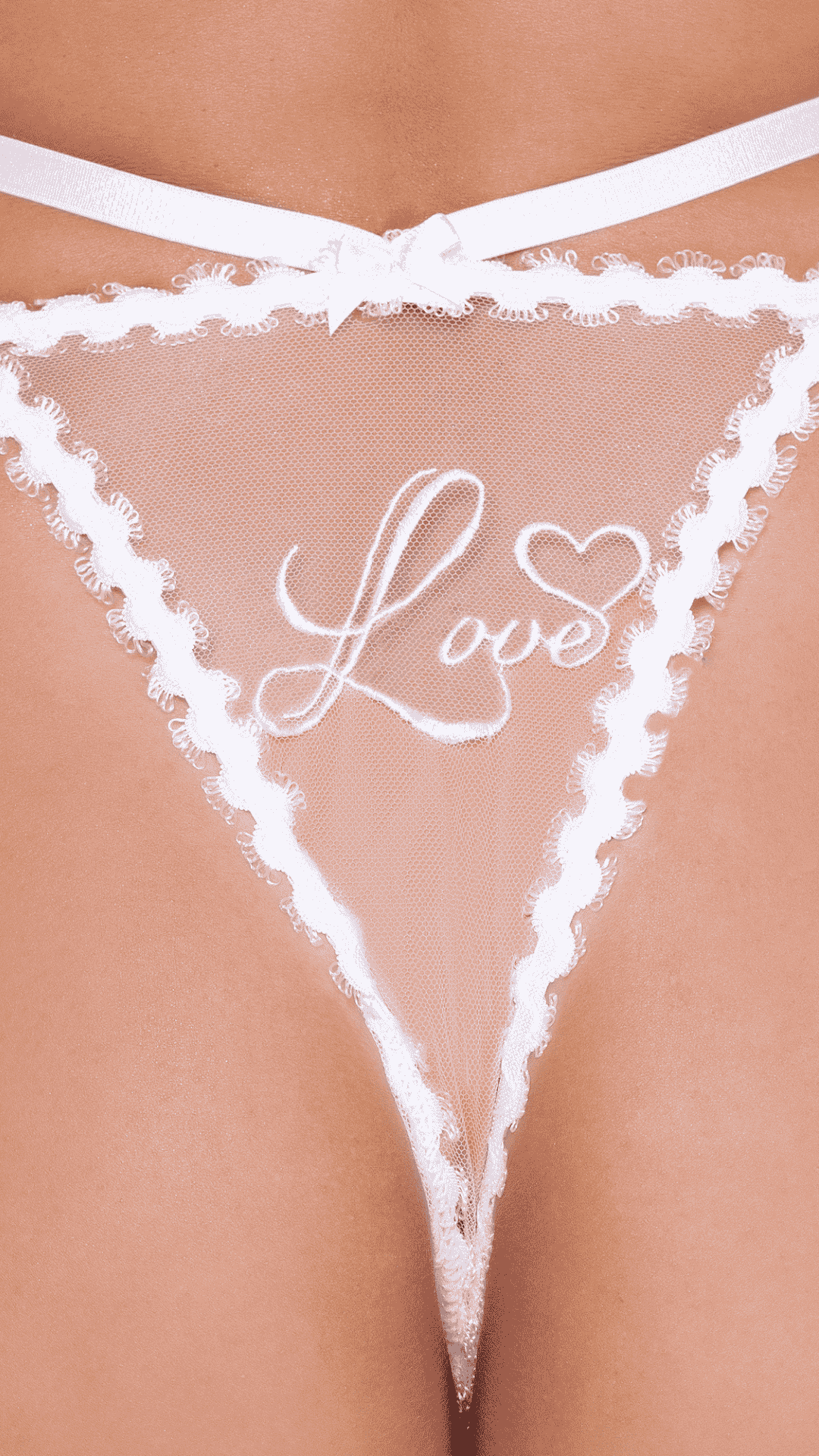 Naughty Kitten Clothing Forever Yours 2-Piece Bustier Set Rear View Lingerie