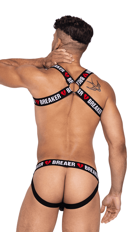 Naughty Kitten Clothing Heartbreaker Jockstrap Rear View Men's Lingerie Underwear