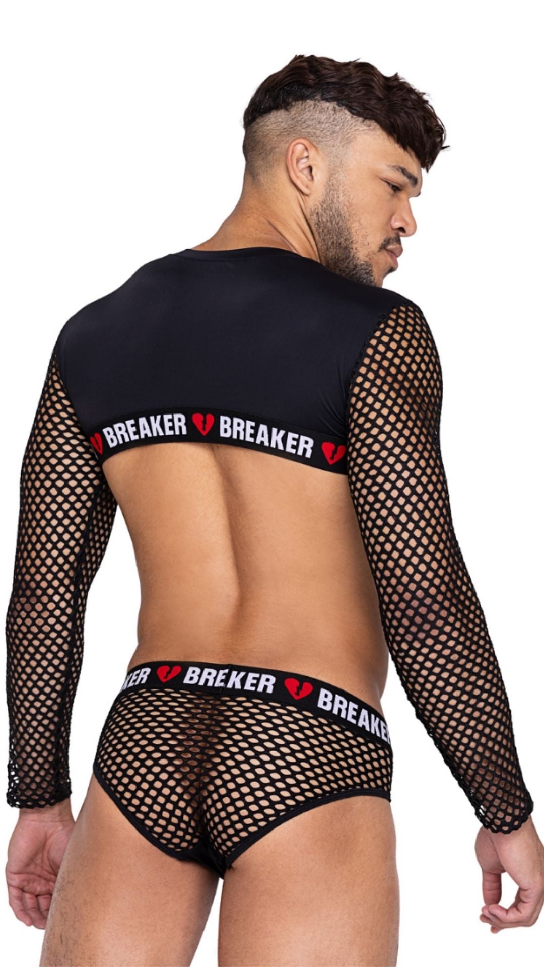Naughty Kitten Clothing Heartbreaker Briefs Rear View Men's Underwear