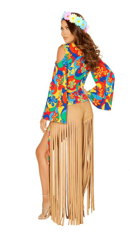 Hippie Princess Costume Rear View - Naughty Kitten Clothing Halloween Costume