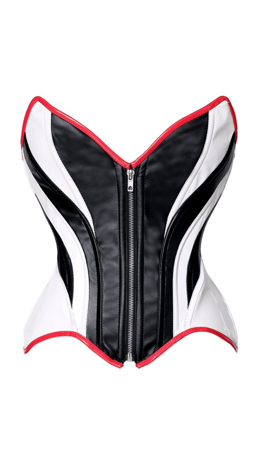 Naughty Kitten Jackson Contour Panel Corset Front View