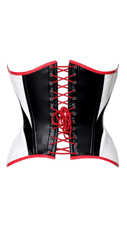 Naughty Kitten Jackson Contour Panel Corset Rear View