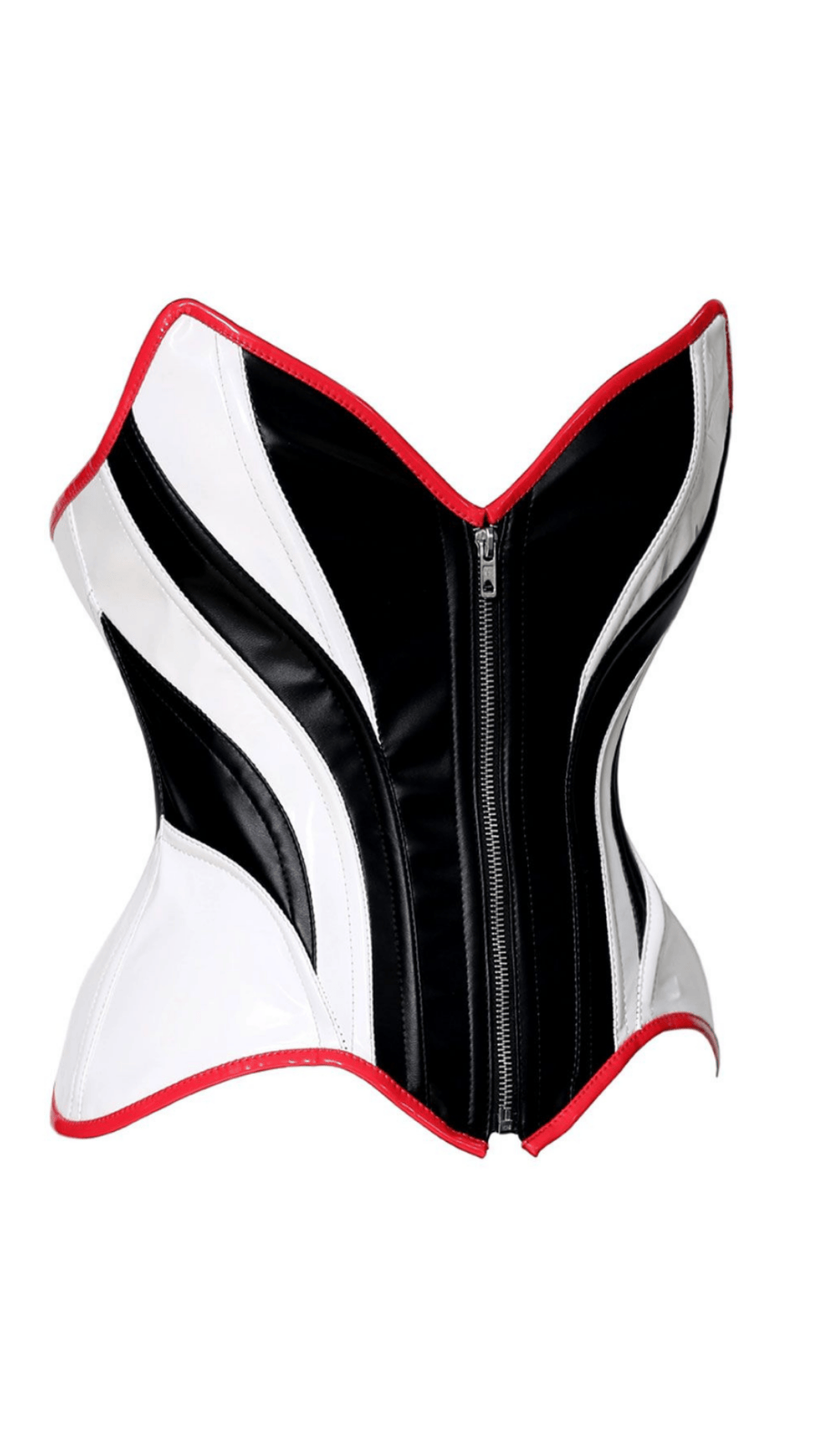 Naughty Kitten Jackson Contour Panel Corset Side View