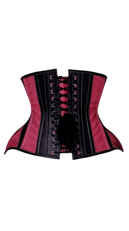 Naughty Kitten Clothing Kitten Candy Diamond Corset Rear View