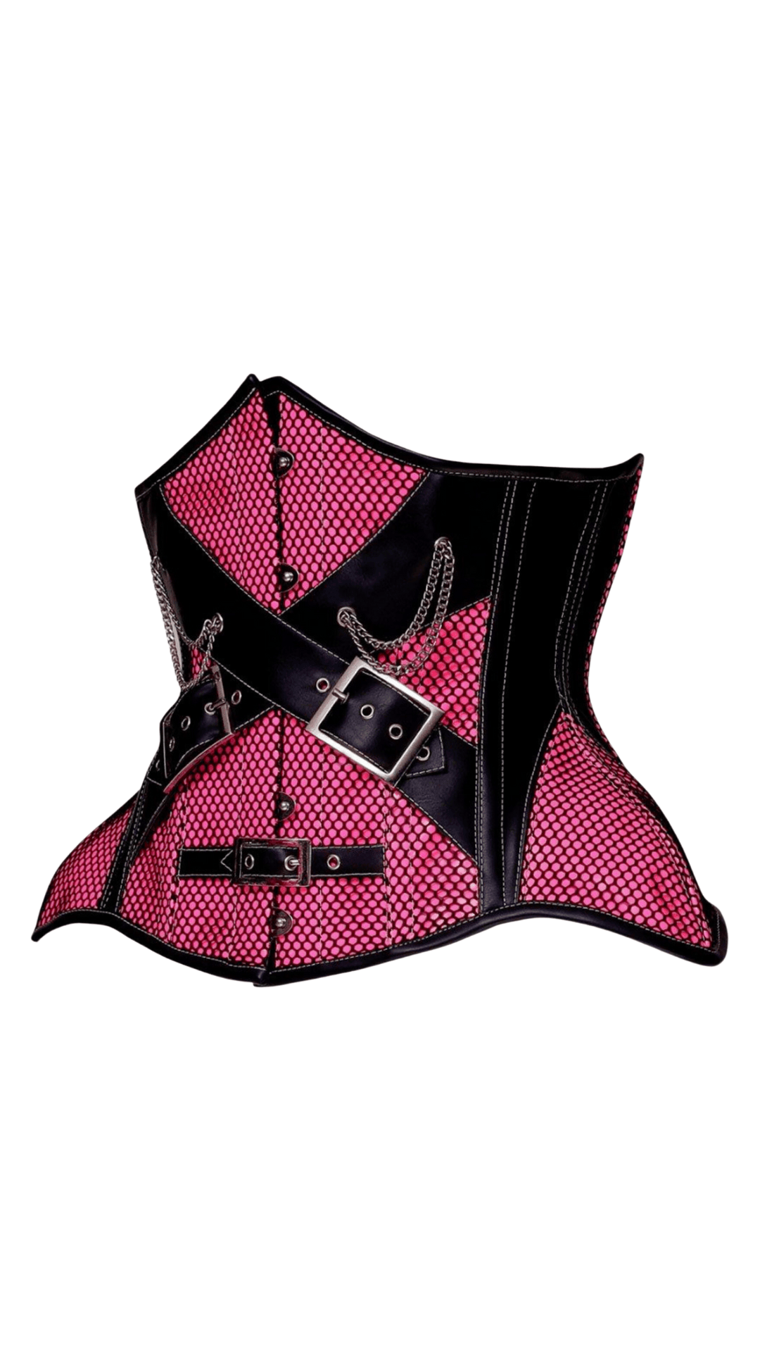 Naughty Kitten Clothing Kitten Candy Diamond Corset Side View