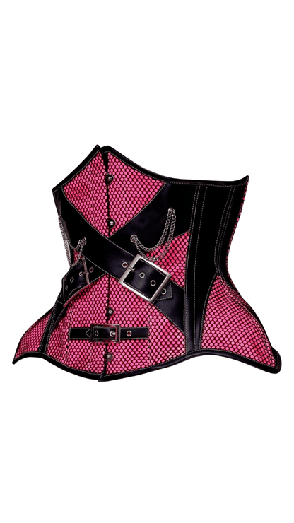 Naughty Kitten Clothing Kitten Candy Diamond Corset Side View