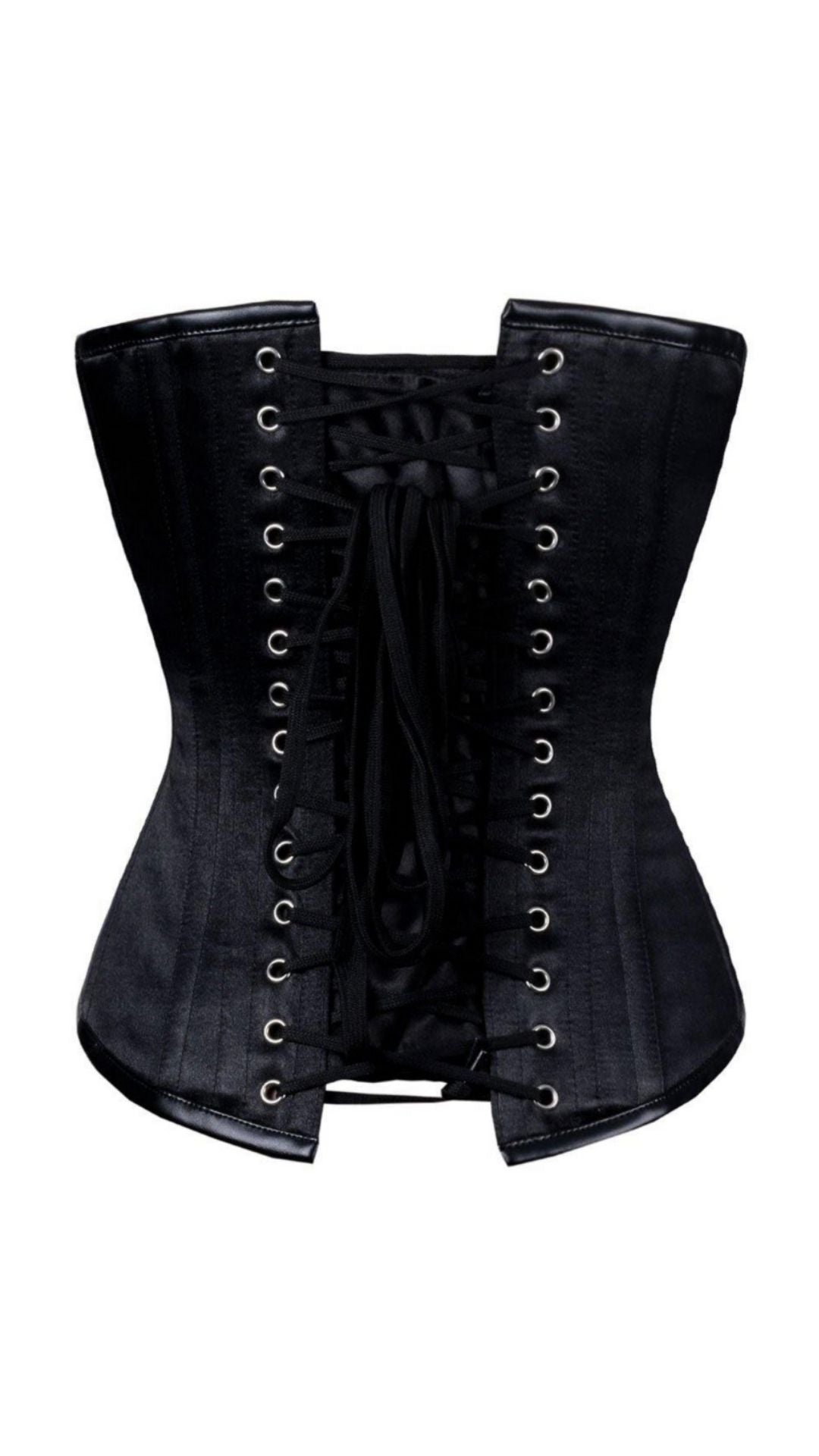 Naughty Kitten Clothing Kitten Luci-Purr Gothic Corset Back View 