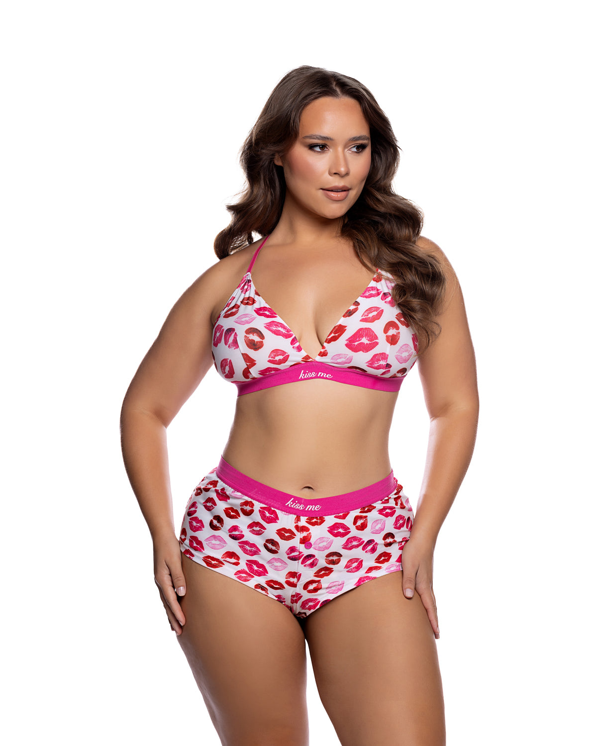 LI1151 - SWEET SMOOCH - 2PC SHORT SET