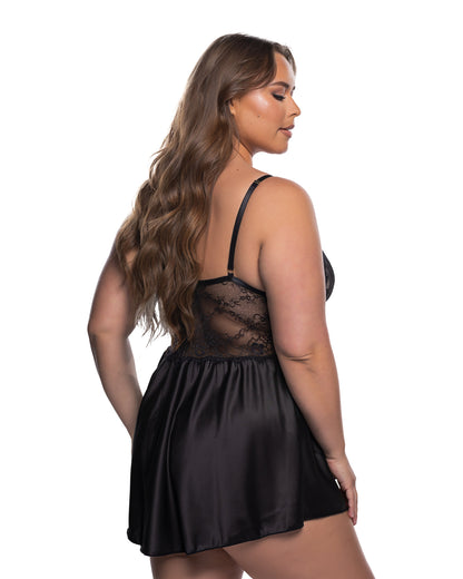 LI838 - Paradise Dream Babydoll 2-Piece Set