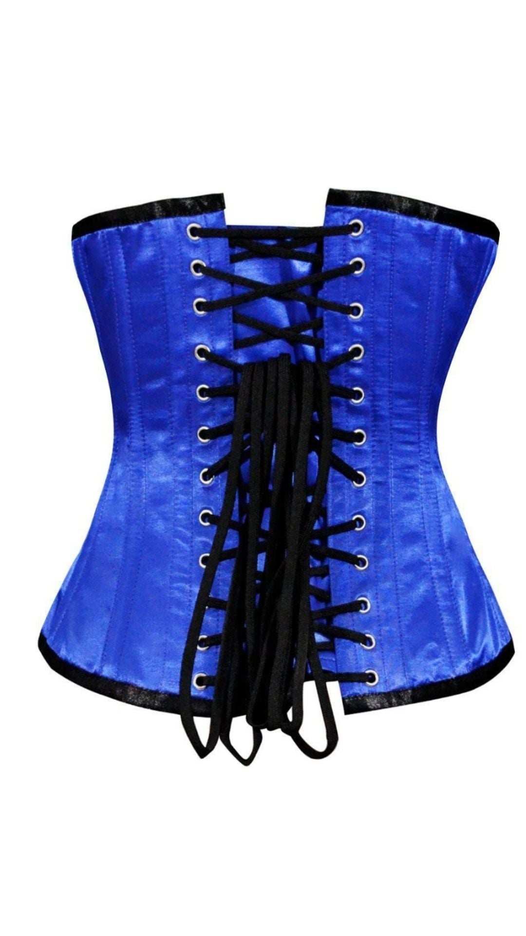 Naughty Kitten Liberty Deluxe Sequin Corset Rear View