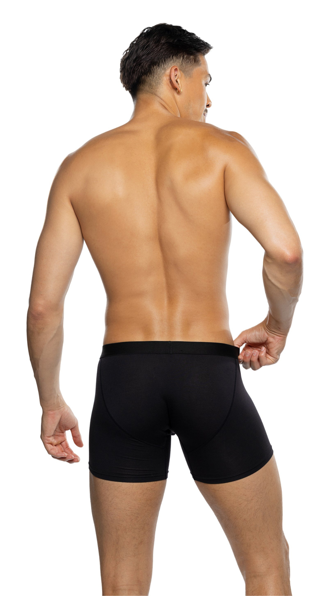 Naughty Kitten Clothing Mens Playboy Boxer Briefs Rear View Men's Playboy Underwear