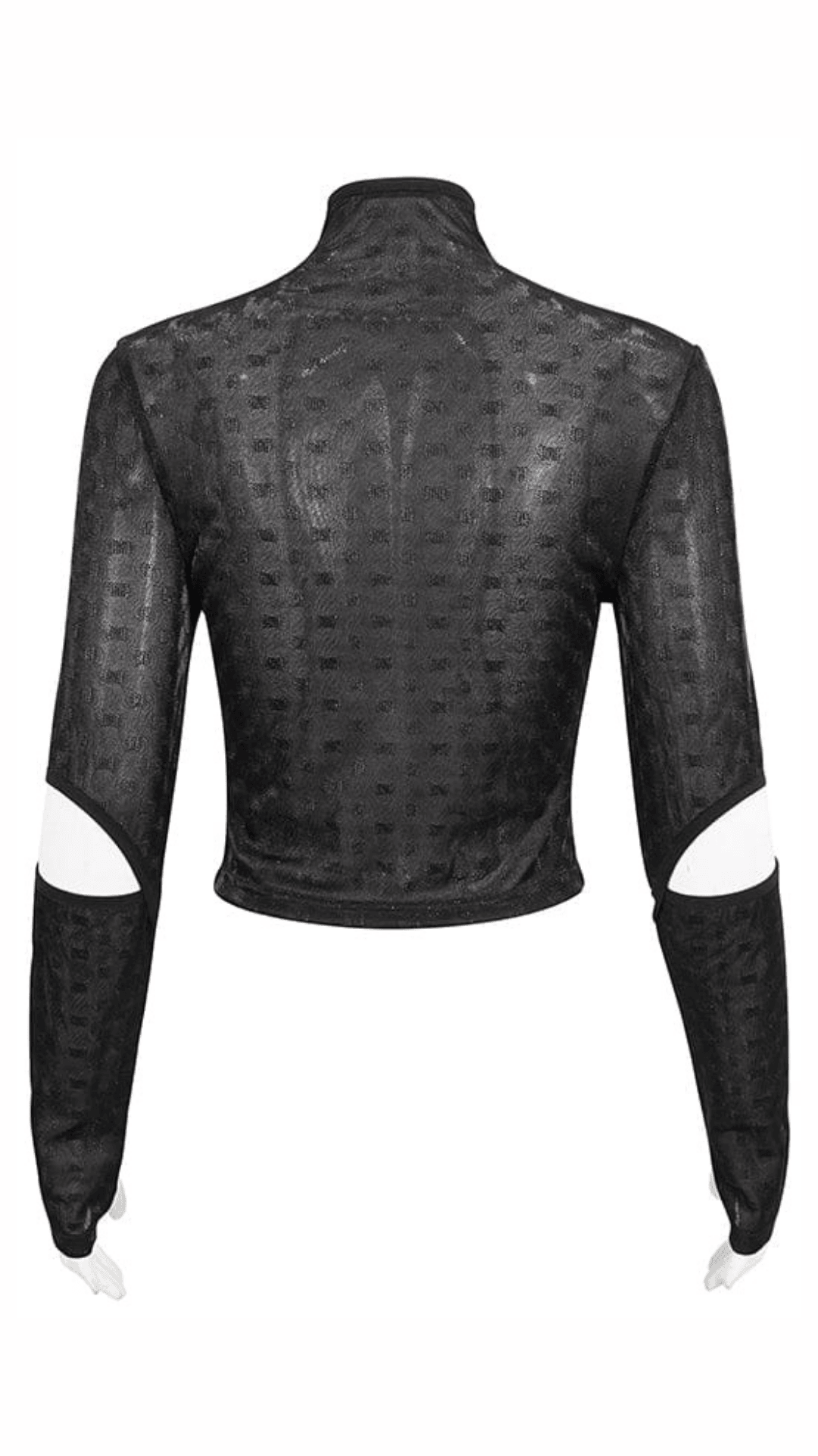 Naughty Kitten Clothing Midnight Ritual Chain Top Rear View Gothic Alternative Women's Wear