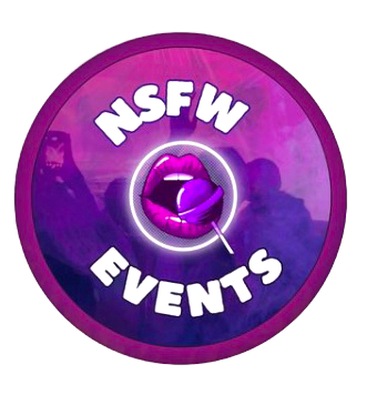 Naughty Kitten Clothing Partners NSFW Events Logo