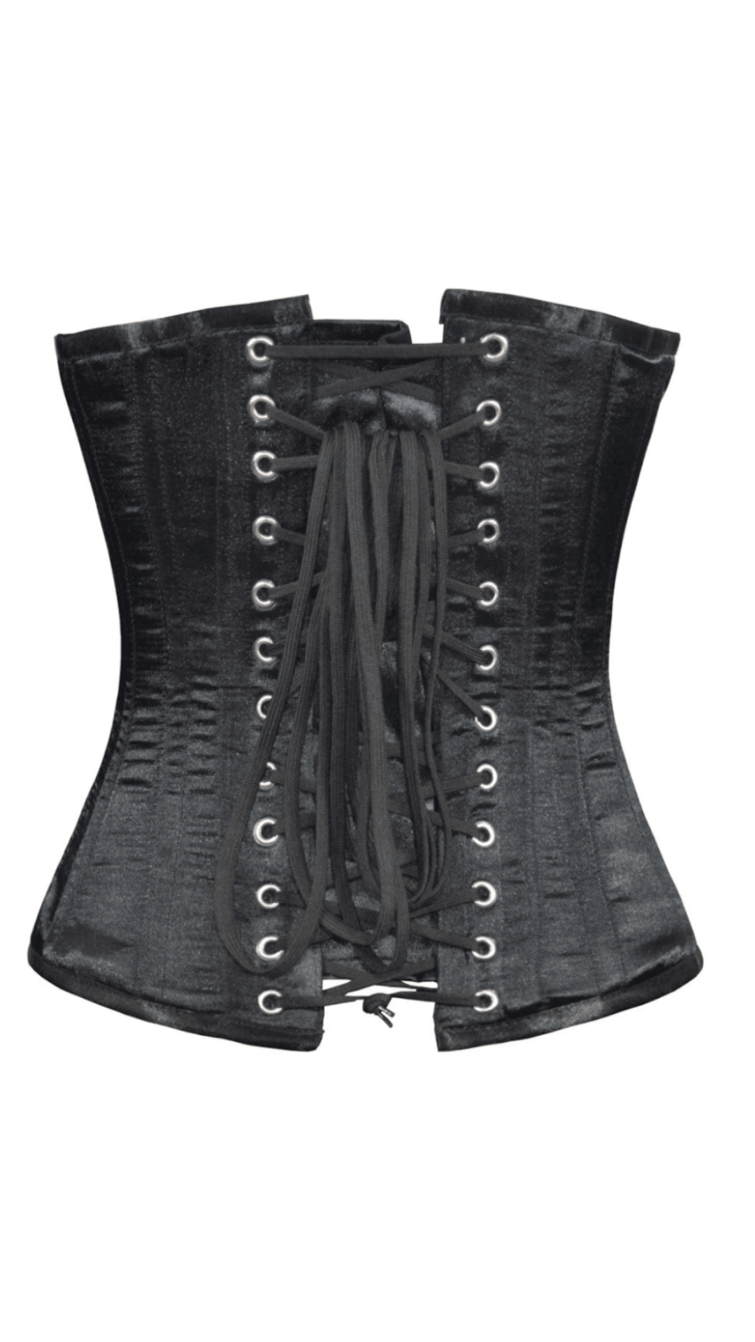 Naughty Kitten Clothing Piper Sequin Panel Corset Rear View