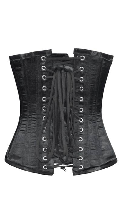 Naughty Kitten Clothing Piper Sequin Panel Corset Rear View