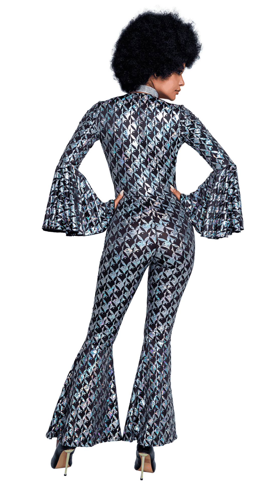 Naughty Kitten Clothing Playboy Disco Fever Costume Rear View Playboy Costume