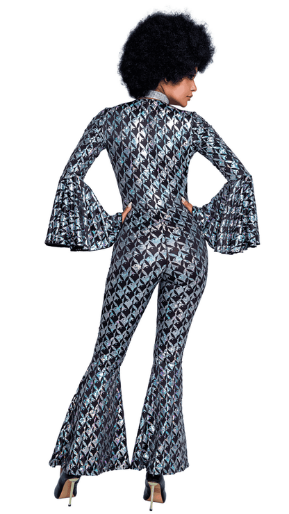 Naughty Kitten Clothing Playboy Disco Fever Costume Rear View Playboy Costume