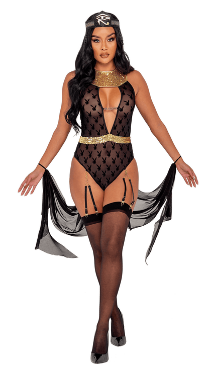 Naughty Kitten Clothing Playboy Egyptian Queen Costume Front View Playboy Costume