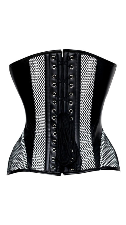 Naughty Kitten Ramona Contour Corset Rear View