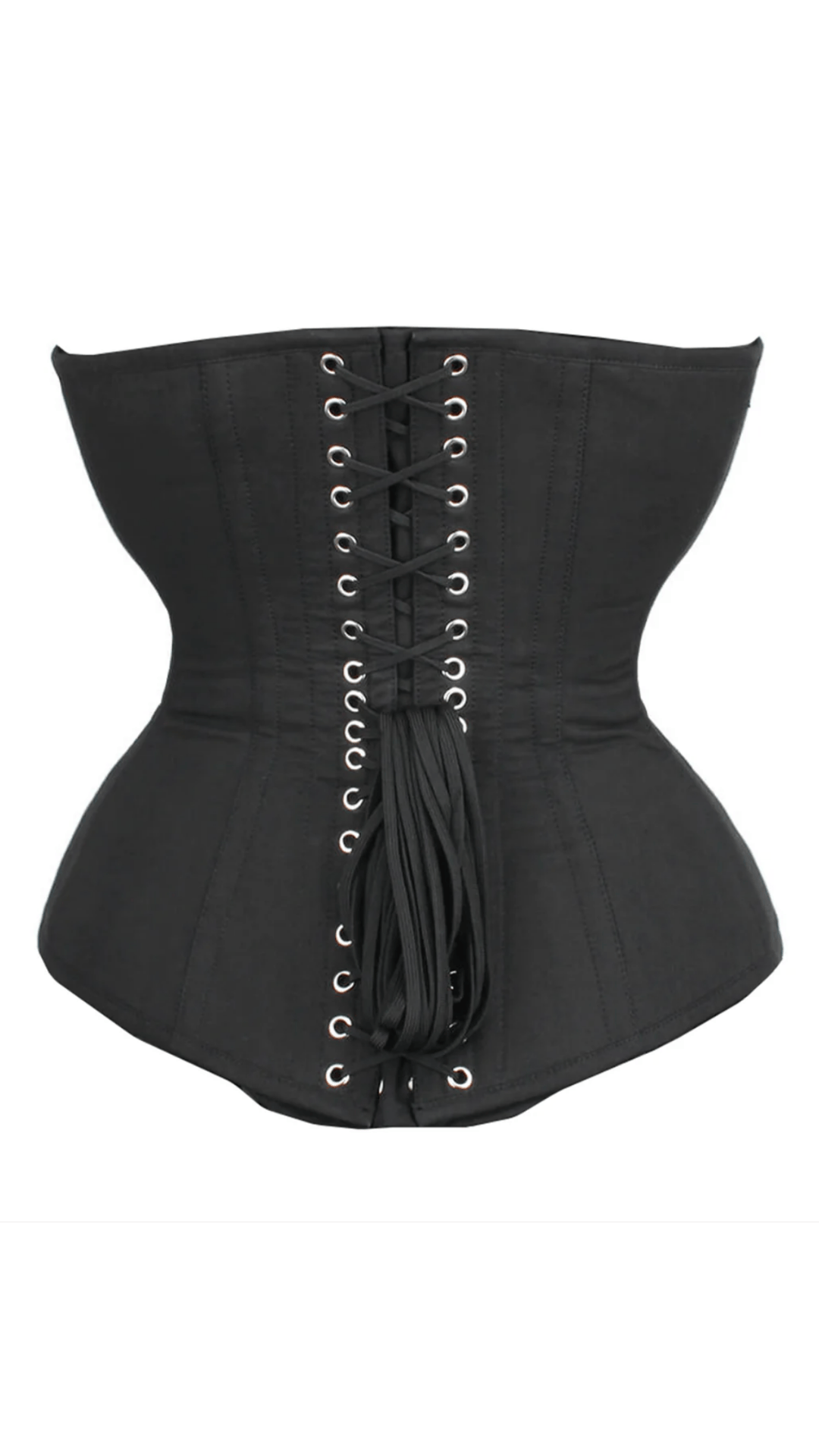 Naughty Kitten Clothing Rouge Chain Corset Rear View Overbust Corset Waist trainer 
