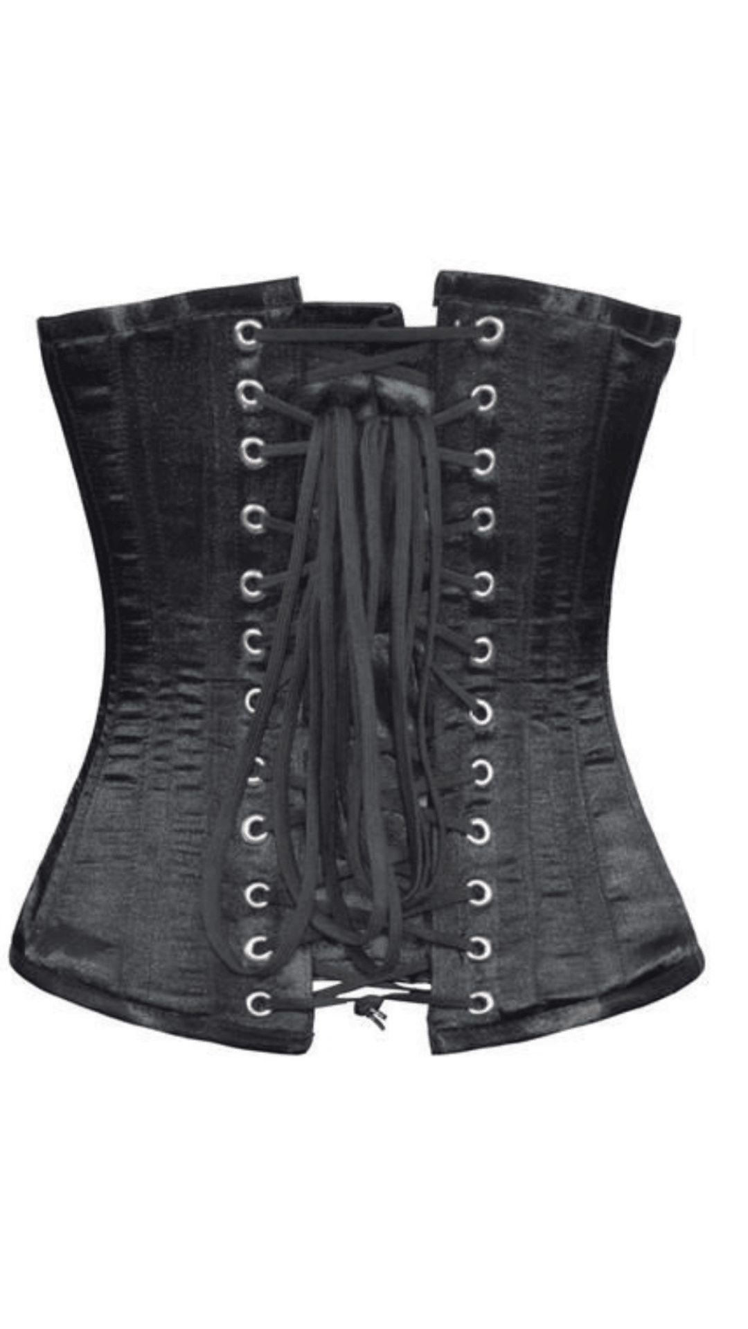 Naughty Kitten Ruby Deluxe Sequin Corset Rear View