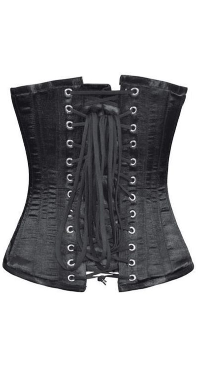 Naughty Kitten Ruby Deluxe Sequin Corset Rear View