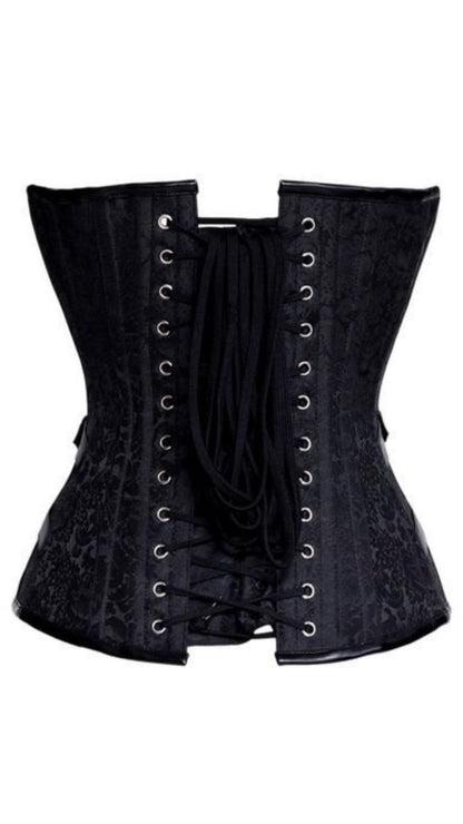 Naughty Kitten Salina Steel Boned Corset Roma View