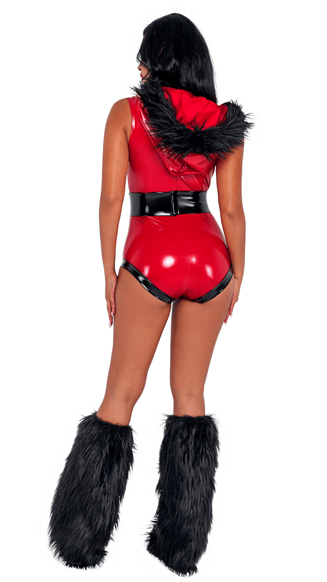 Naughty Kitten Clothing Santa Honey Costumes Rear View Christmas Costume