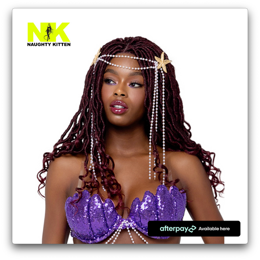 Naughty Kitten Clothing Starfish Headpiece Front View halloween Costume Accessories