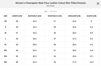 Naughty Kitten Clothing Size Chart Centimetres 