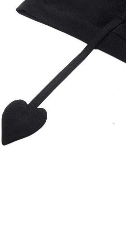 Naughty Kitten Clothing The Midnight Mischief Bat Hoodie Front View Women's Alternative Gothic Wear