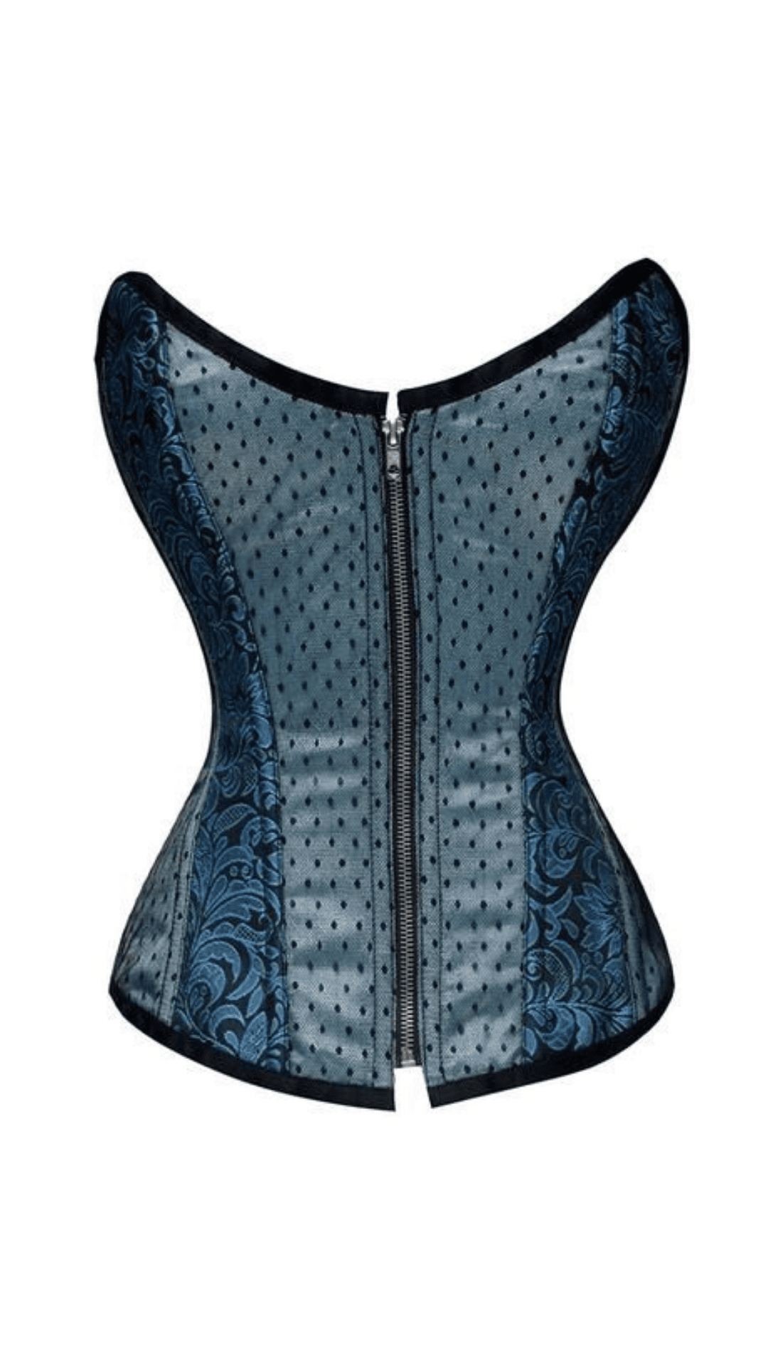 Naughty Kitten Clothing Vivian Sweetheart Corset Front View