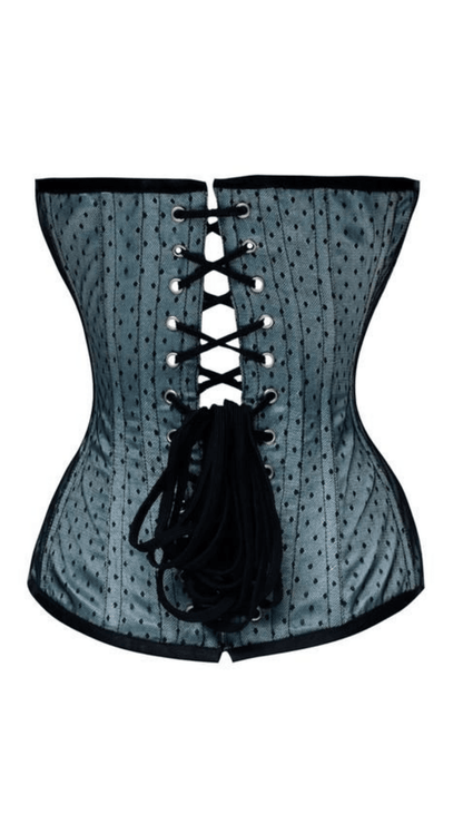 Naughty Kitten Clothing Vivian Sweetheart Corset Rear View