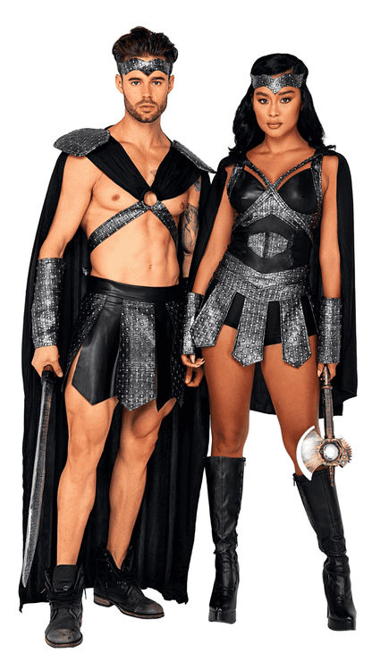 Naughty Kitten Clothing Warrior Princess Costume Front View Halloween Costume