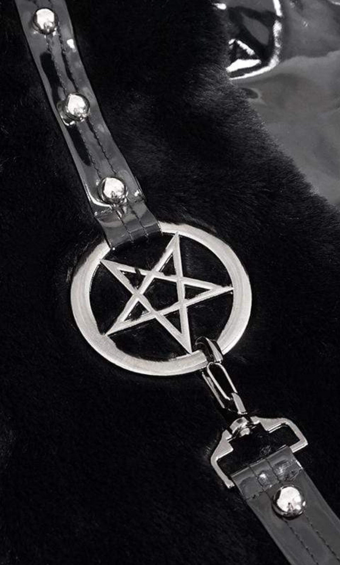Naughty Kitten Clothing Midnight Mischief Kitten Jacket Close Up View Alternative Women's Gothic Fashion