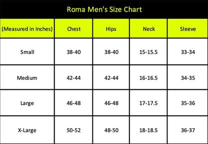 Naughty Kitten Men's size Chart